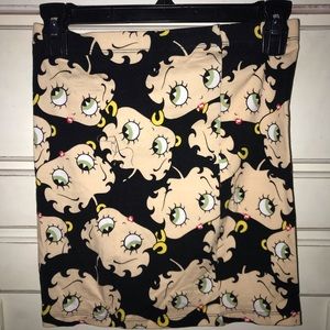 Betty Boop pencil skirt